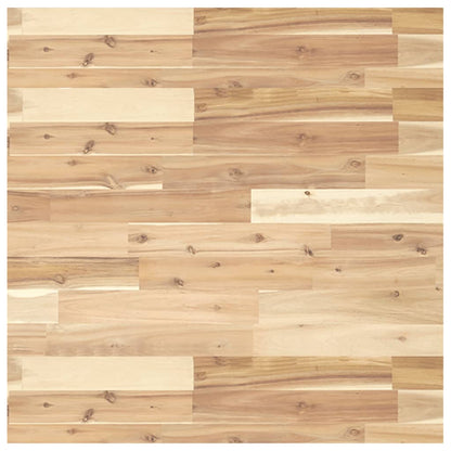 vidaXL Plateau de table carré 70x70x4 cm en bois d'acacia massif