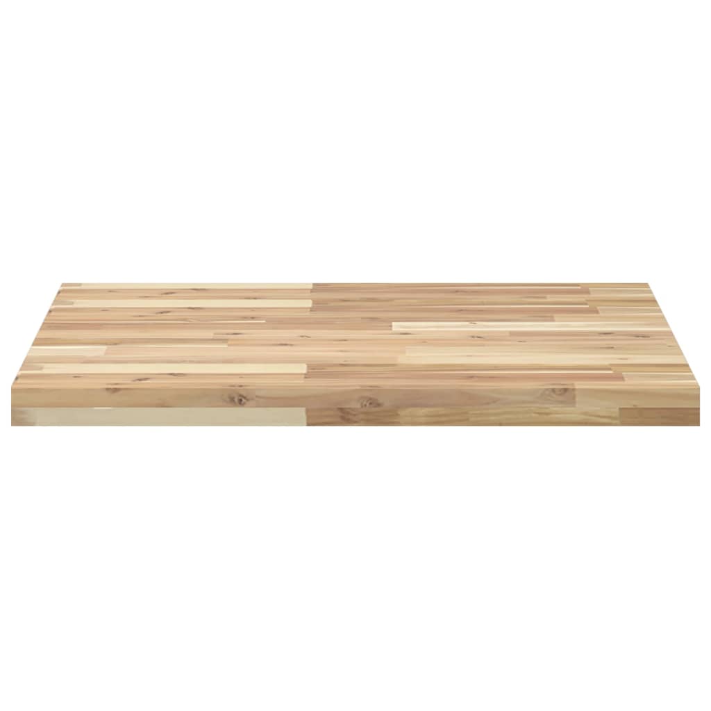 vidaXL Plateau de table carré 70x70x4 cm en bois d'acacia massif