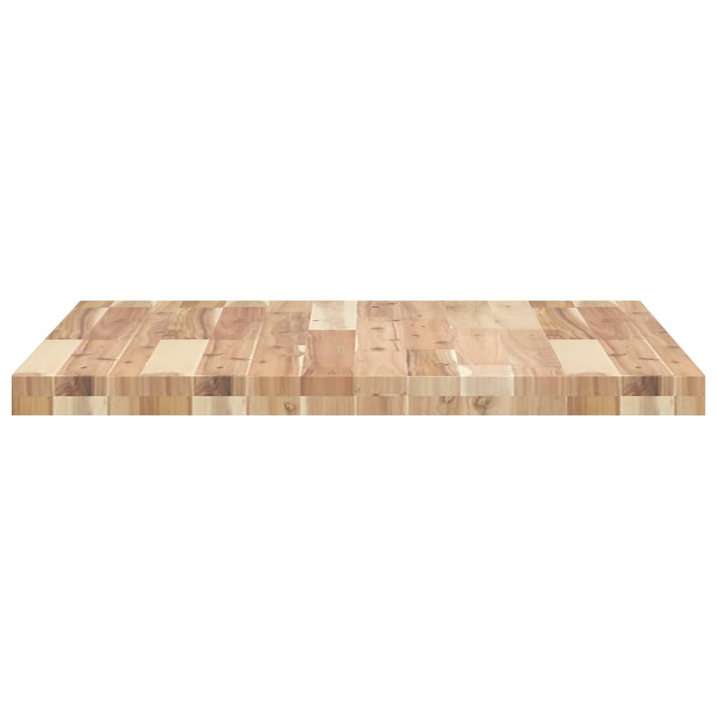 vidaXL Plateau de table carré 70x70x4 cm en bois d'acacia massif