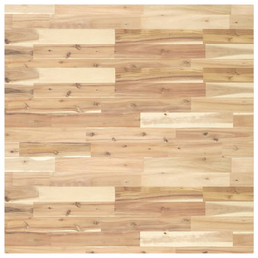vidaXL Tischplatte Quadratisch 90x90x4 cm Massivholz Akazie