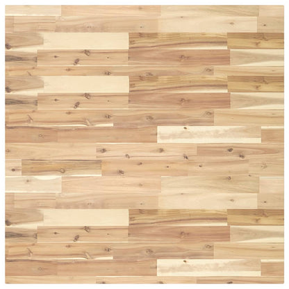 vidaXL Tischplatte Quadratisch 90x90x4 cm Massivholz Akazie
