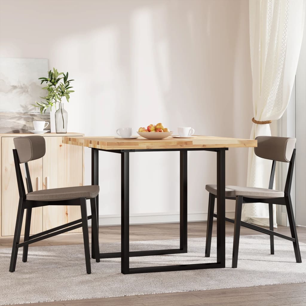 vidaXL Tischplatte Quadratisch 90x90x4 cm Massivholz Akazie