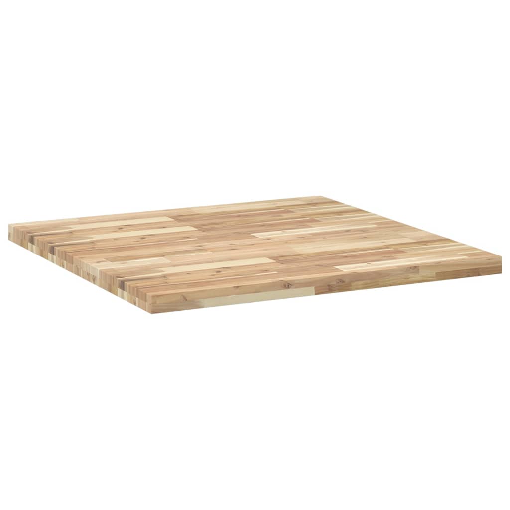 vidaXL Tischplatte Quadratisch 90x90x4 cm Massivholz Akazie