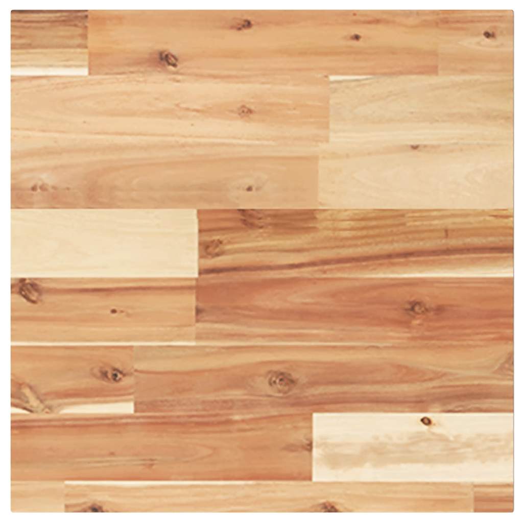 vidaXL Tischplatte Quadratisch 40x40x2 cm Massivholz Akazie