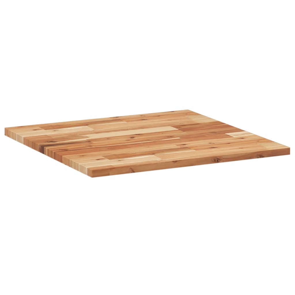 vidaXL Tischplatte Quadratisch 60x60x2 cm Massivholz Akazie
