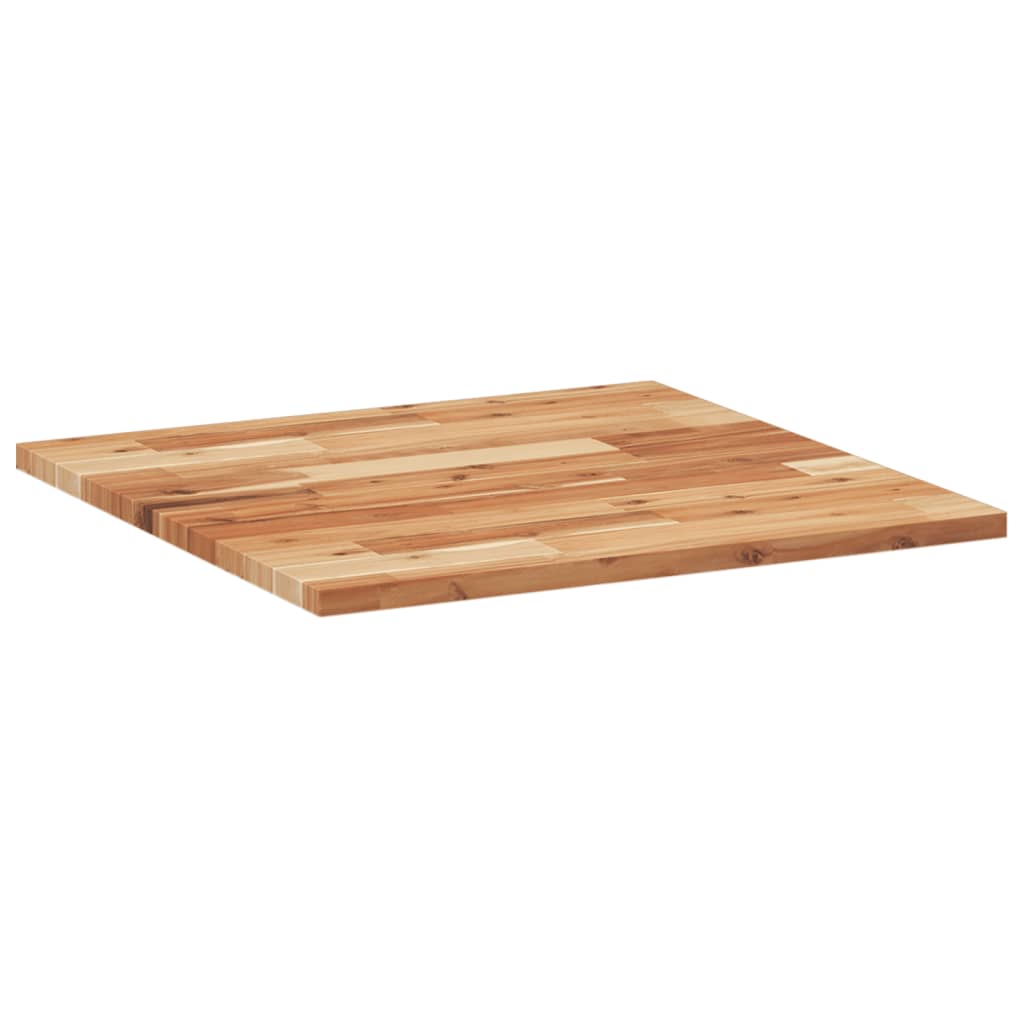 vidaXL Tischplatte Quadratisch 60x60x2 cm Massivholz Akazie