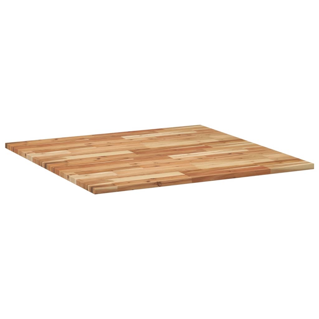 vidaXL Tischplatte Quadratisch 90x90x2 cm Massivholz Akazie