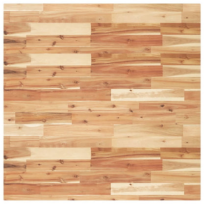vidaXL Plateau de table carré 90x90x4 cm Bois d'acacia massif