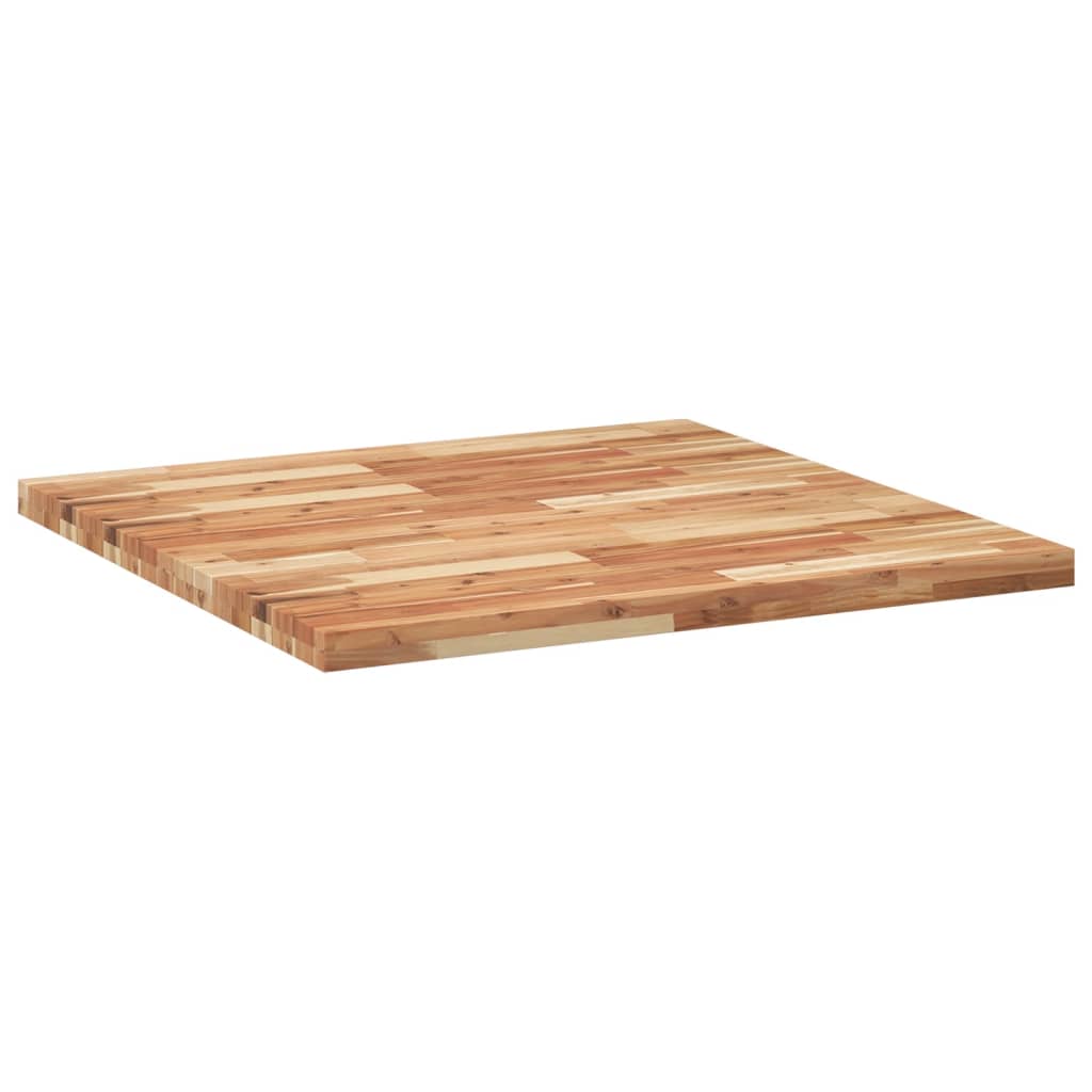 vidaXL Plateau de table carré 90x90x4 cm Bois d'acacia massif