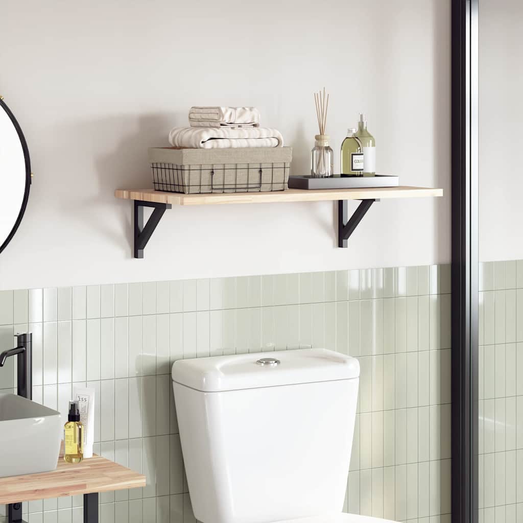 Tischplatte 60x40x2 cm Rechteckig Massivholz Akazie