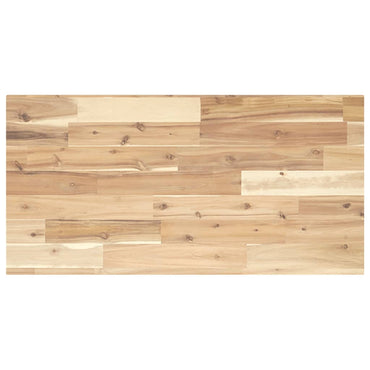 vidaXL Tischplatte 80x40x2 cm Rechteckig Massivholz Akazie