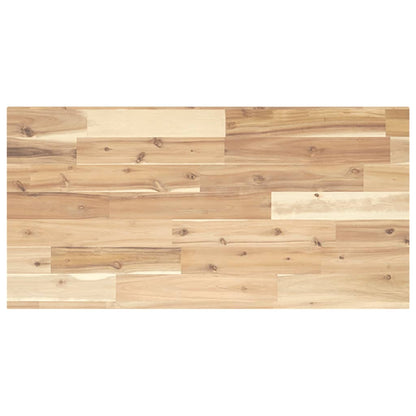 vidaXL Tischplatte 80x40x2 cm Rechteckig Massivholz Akazie