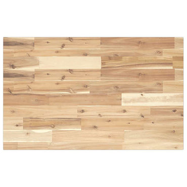 vidaXL Plateau de table rectangulaire 60x50x2 cm en bois d'acacia massif
