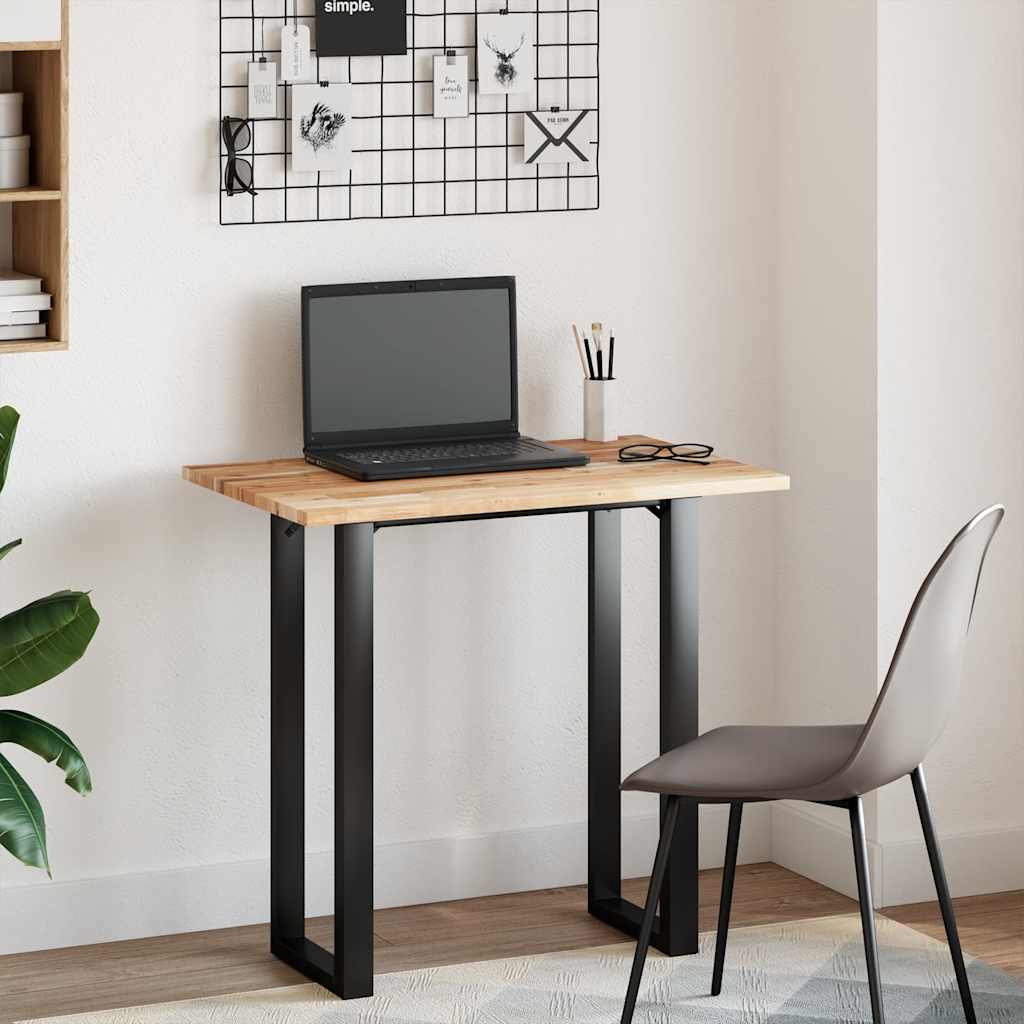 vidaXL Plateau de table rectangulaire 60x50x2 cm en bois d'acacia massif