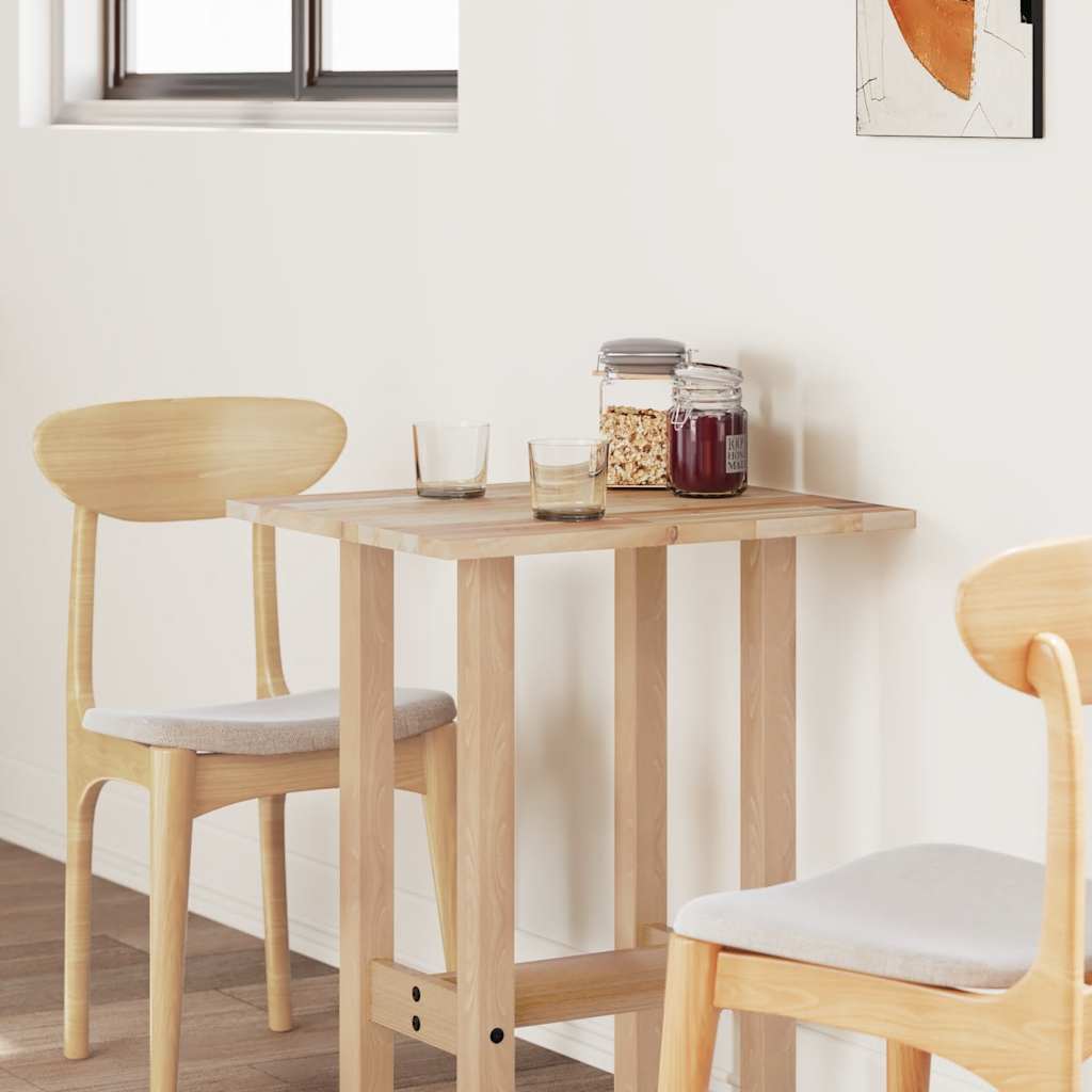 vidaXL Plateau de table rectangulaire 60x50x2 cm en bois d'acacia massif