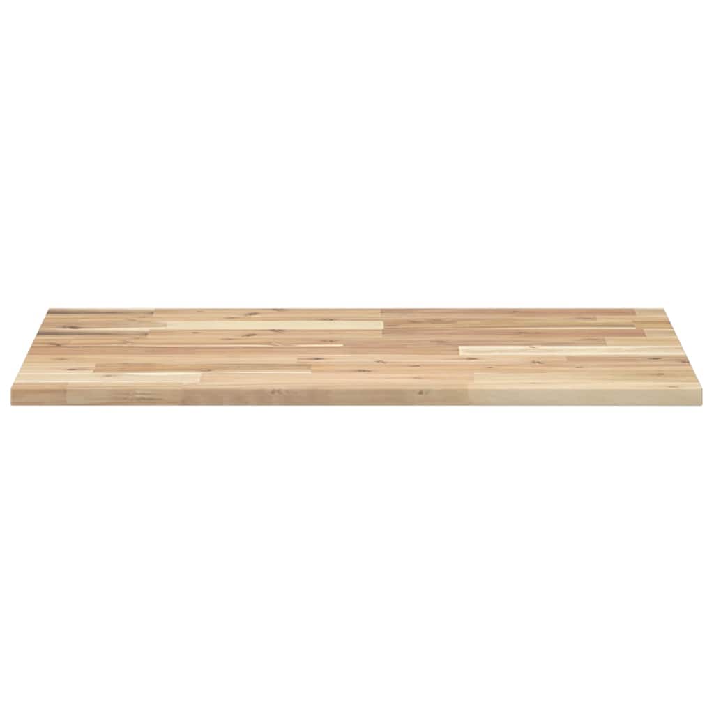 vidaXL Plateau de table rectangulaire 60x50x2 cm en bois d'acacia massif