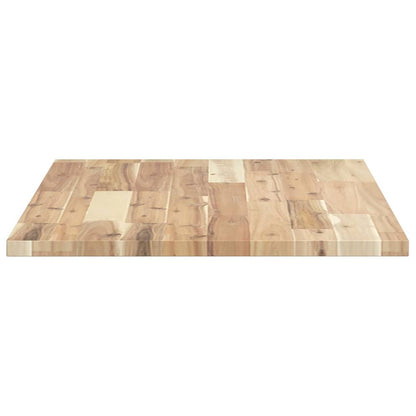 vidaXL Plateau de table rectangulaire 60x50x2 cm en bois d'acacia massif