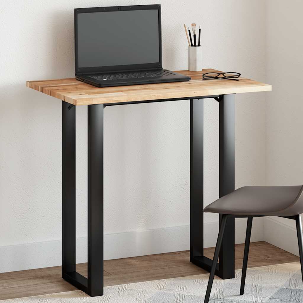 vidaXL Plateau de table rectangulaire 60x50x2 cm en bois d'acacia massif