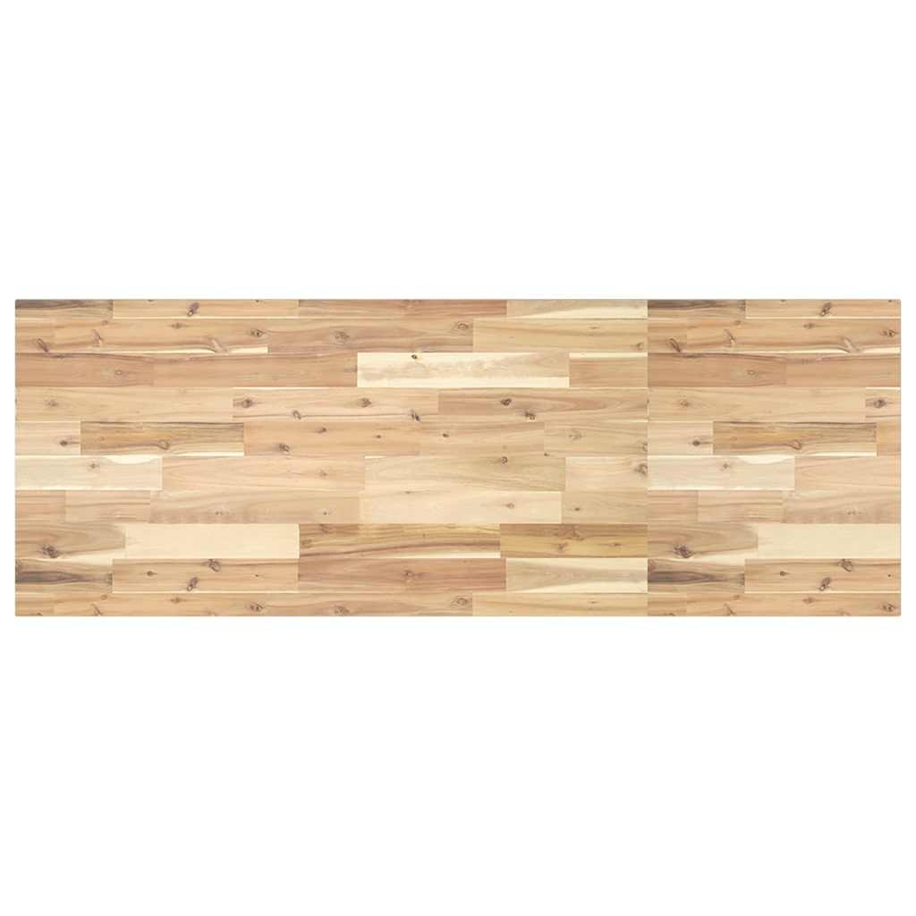 vidaXL Tischplatte Rechteckig 120x50x2 cm Massivholz Akazie