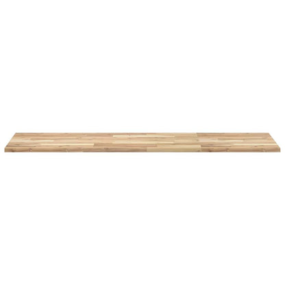 vidaXL Tischplatte Rechteckig 140x50x2 cm Massivholz Akazie