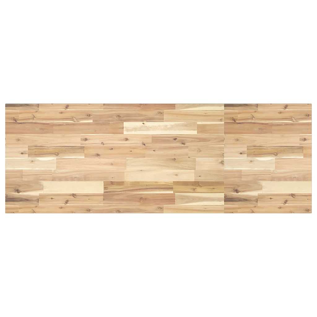 vidaXL Plateau de table rectangulaire 160x50x2 cm Bois d'acacia massif