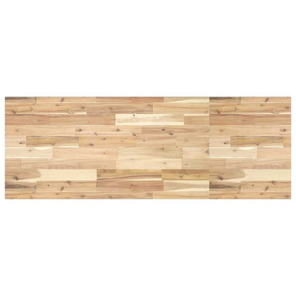 vidaXL Plateau de table rectangulaire 160x50x2 cm Bois d'acacia massif