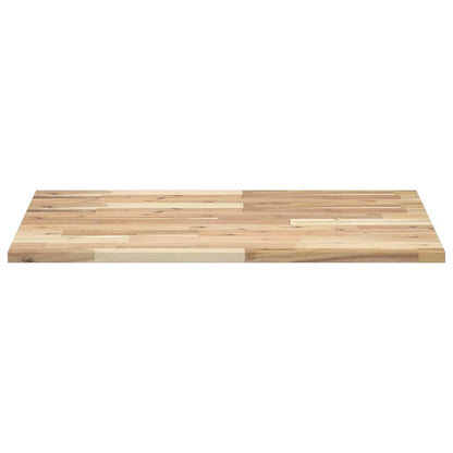 vidaXL Tischplatte Rechteckig 100x60x2 cm Massivholz Akazie