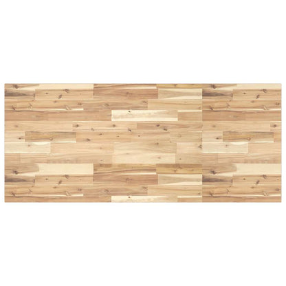 vidaXL Tischplatte Rechteckig 140x60x2 cm Massivholz Akazie