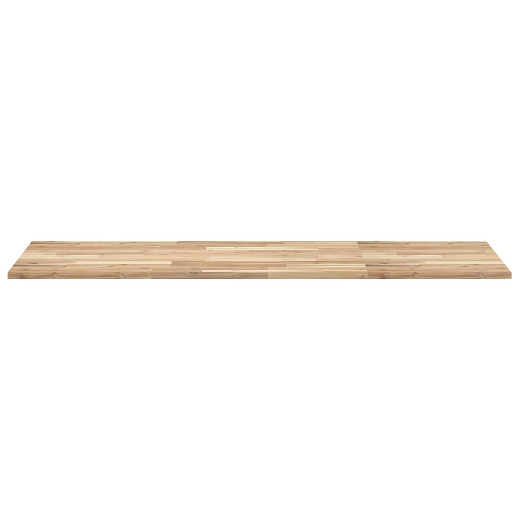 vidaXL Tischplatte Rechteckig 140x60x2 cm Massivholz Akazie
