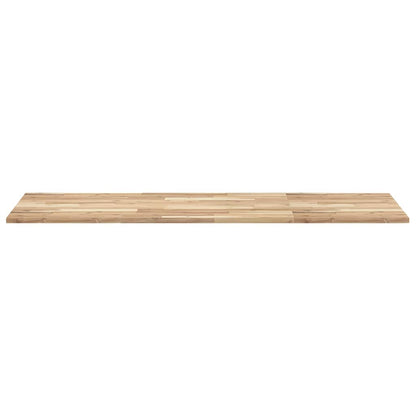 vidaXL Tischplatte Rechteckig 140x60x2 cm Massivholz Akazie