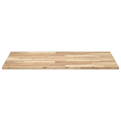 vidaXL Tischplatte Rechteckig 80x70x2 cm Massivholz Akazie