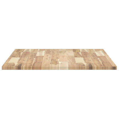 vidaXL Tischplatte Rechteckig 80x70x2 cm Massivholz Akazie
