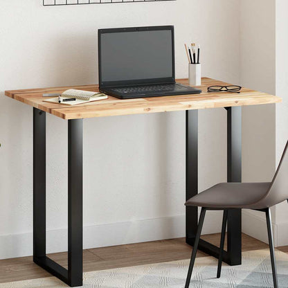 vidaXL Tischplatte Rechteckig 80x70x2 cm Massivholz Akazie