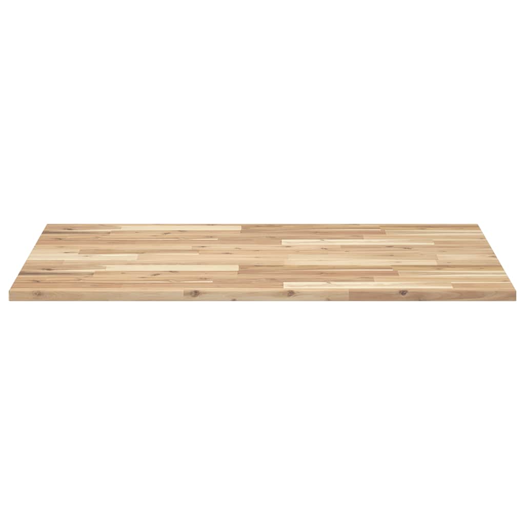 vidaXL Tischplatte Rechteckig 100x70x2 cm Massivholz Akazie