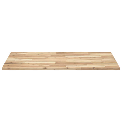vidaXL Tischplatte Rechteckig 100x70x2 cm Massivholz Akazie