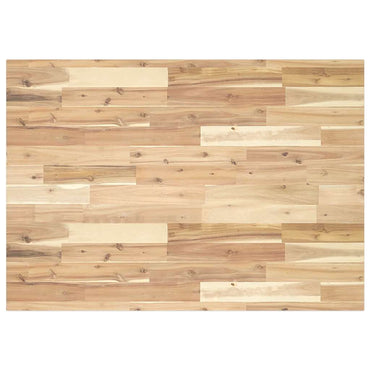 vidaXL Plateau de table rectangulaire 120x70x2 cm Bois d'acacia massif