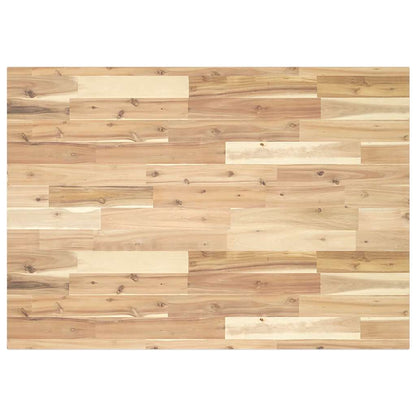 vidaXL Plateau de table rectangulaire 120x70x2 cm Bois d'acacia massif