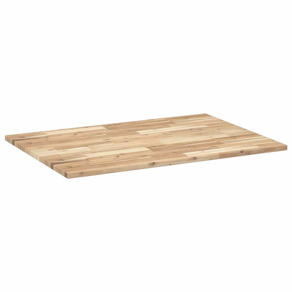 vidaXL Plateau de table rectangulaire 120x70x2 cm Bois d'acacia massif
