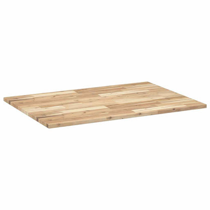 vidaXL Plateau de table rectangulaire 120x70x2 cm Bois d'acacia massif