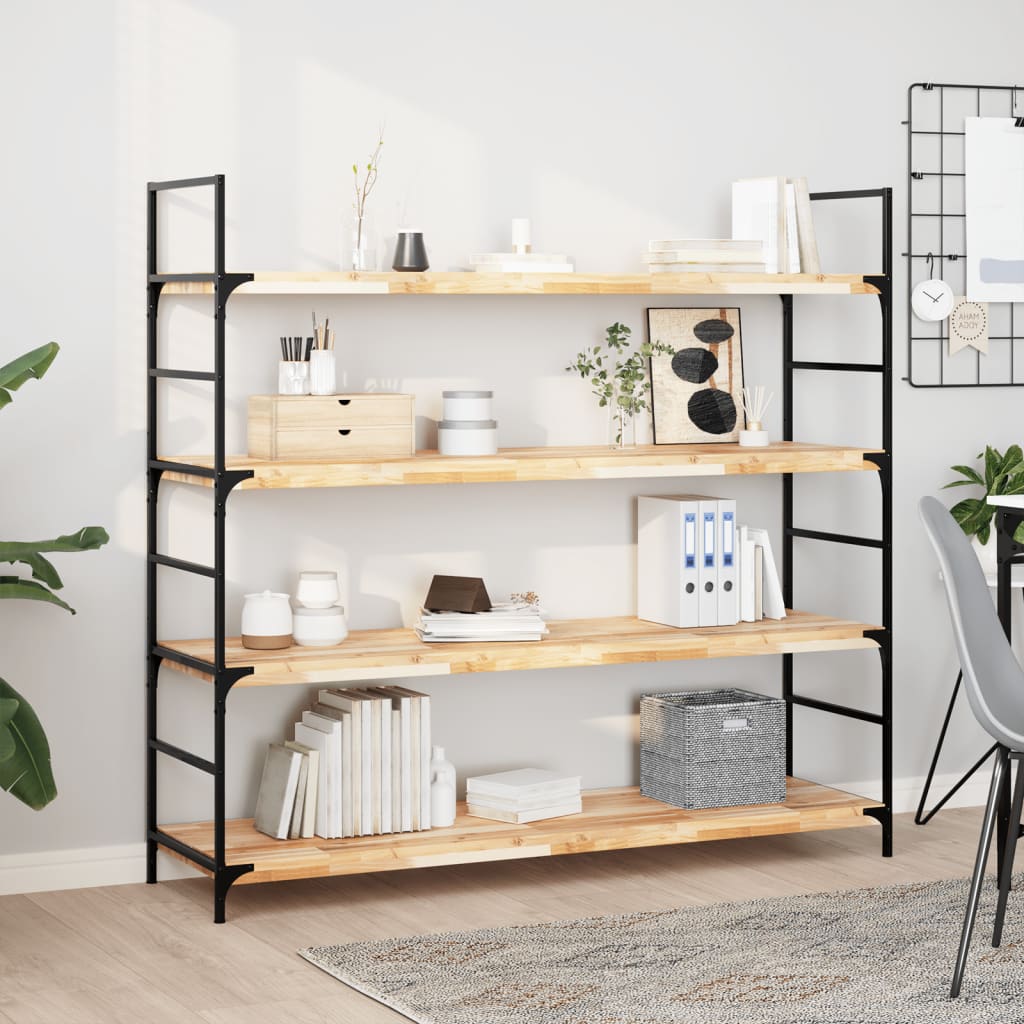 vidaXL Tischplatte 120x40x4 cm Rechteckig Massivholz Akazie