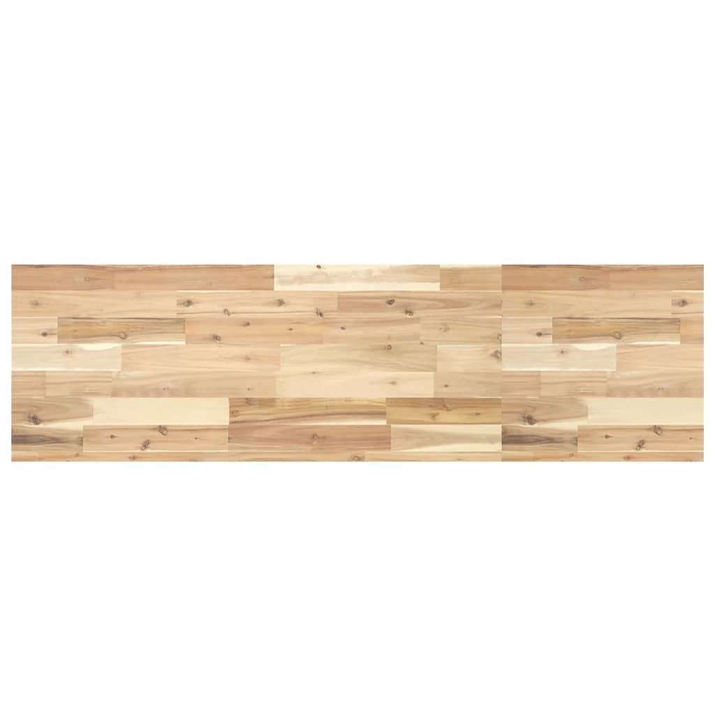 vidaXL Tischplatte 140x40x4 cm Rechteckig Massivholz Akazie