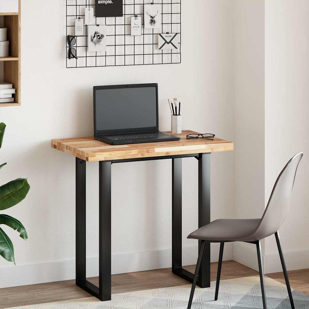 vidaXL Plateau de table rectangulaire 100x50x4 cm Bois d'acacia massif
