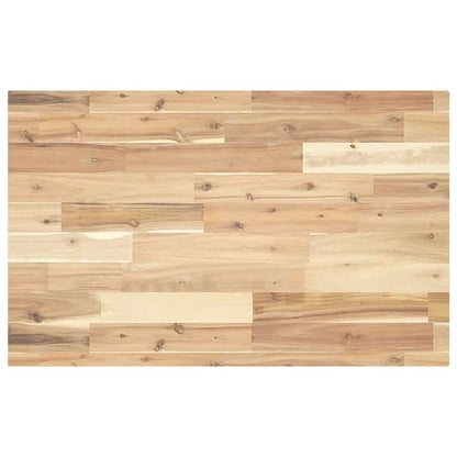 vidaXL Plateau de table rectangulaire 140x50x4 cm Bois d'acacia massif