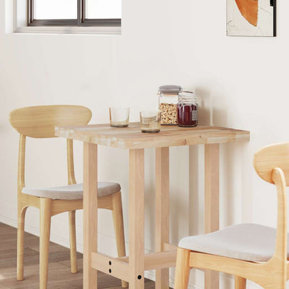 vidaXL Tischplatte Rechteckig 80x60x4 cm Massivholz Akazie