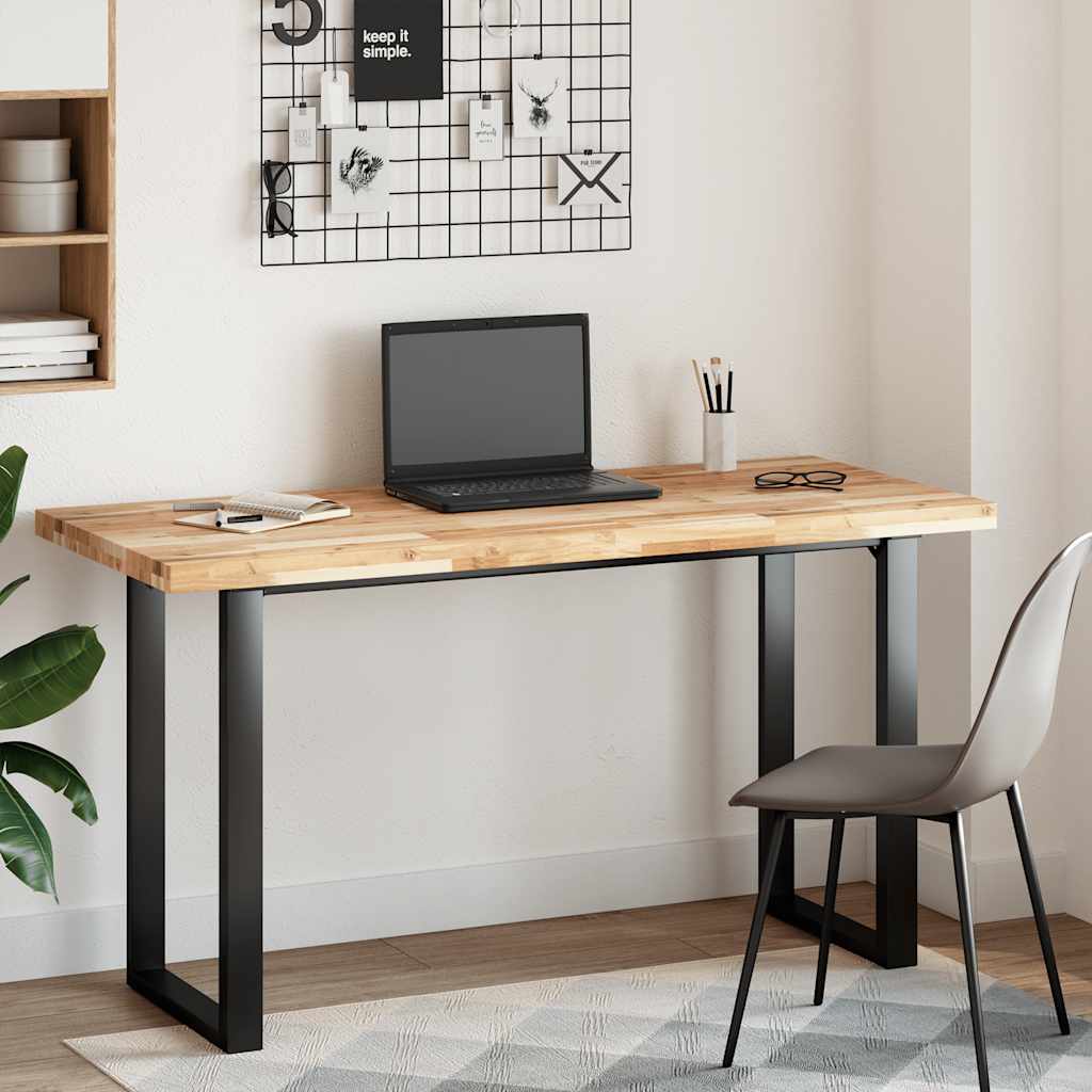 vidaXL Tischplatte Rechteckig 120x60x4 cm Massivholz Akazie