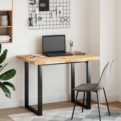 vidaXL Tischplatte Rechteckig 100x70x4 cm Massivholz Akazie