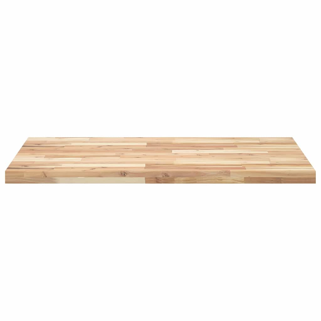 vidaXL Tischplatte Rechteckig 100x70x4 cm Massivholz Akazie