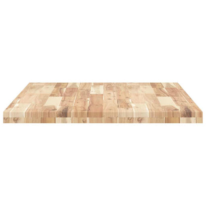 vidaXL Tischplatte Rechteckig 100x70x4 cm Massivholz Akazie