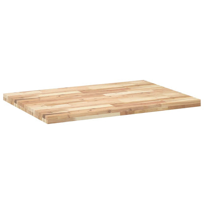 vidaXL Tischplatte Rechteckig 100x70x4 cm Massivholz Akazie