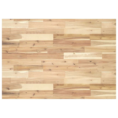 vidaXL Tischplatte Rechteckig 120x70x4 cm Massivholz Akazie